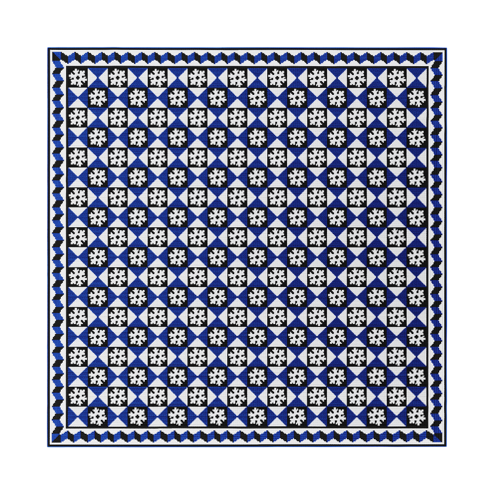 Tapete Ondina SQ Fundo Branco