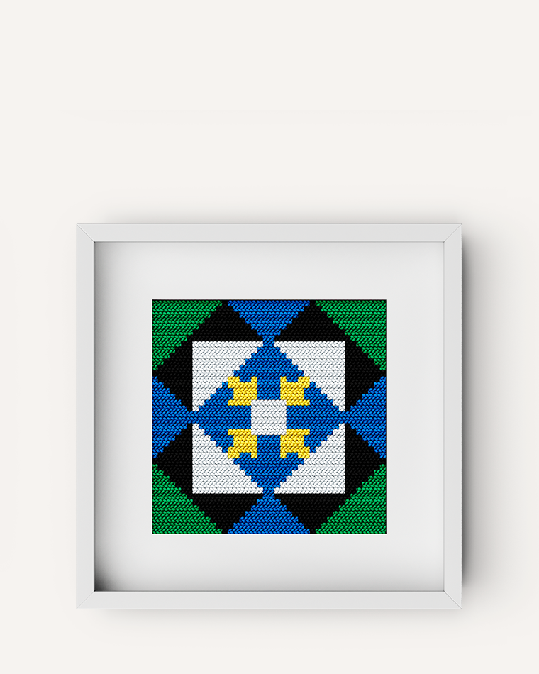 Quadro Mouros Fundo Branco